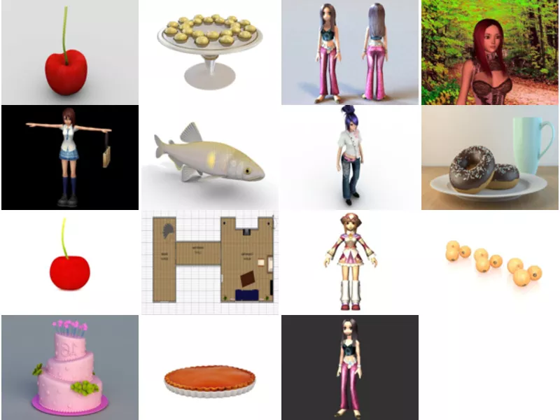 Top 15 Sweet 3D Models Resources Newest 2022