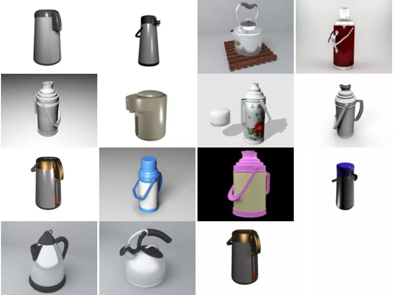Top 15 Thermos 3D Models Stuff Most Recent 2022