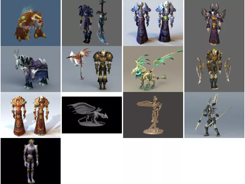 Top 15 Undead 3D Models Latest 2022