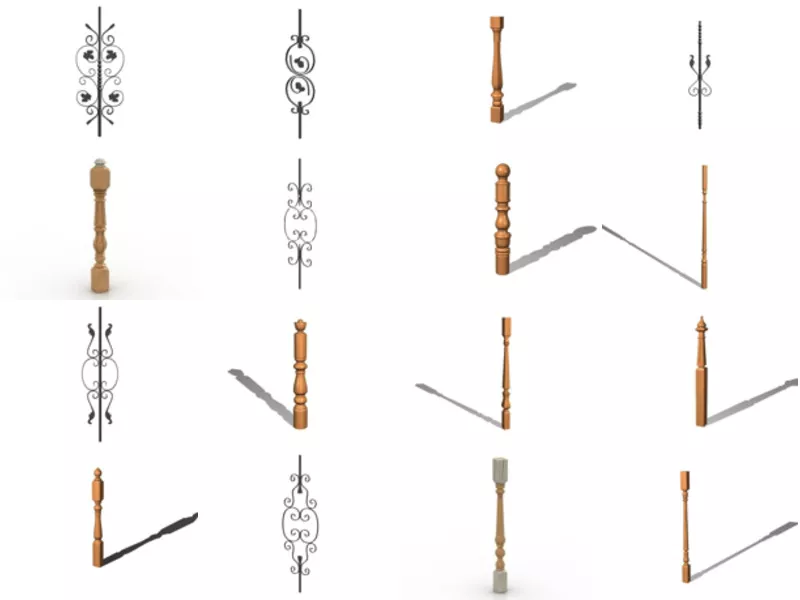 Top 16 Baluster 3D Models for Design Latest 2022