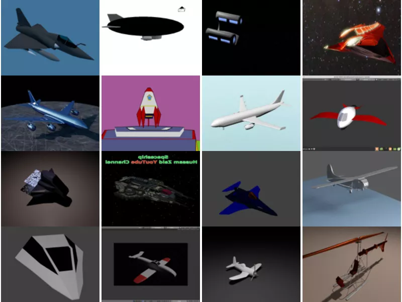 Top 16 Blender Aircraft 3D Models for Rendering Latest 2022