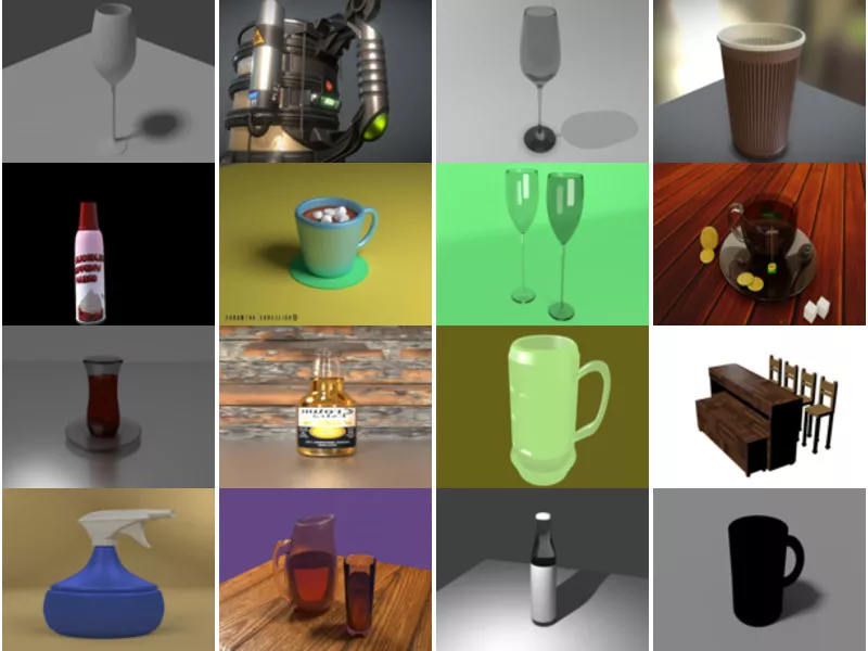 Top 16 Blender Drink 3D Models Newest 2022