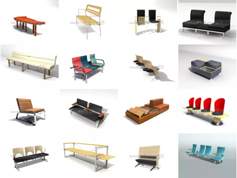 Top 16 Commercial Furniture 3D Models Resources Latest 2022