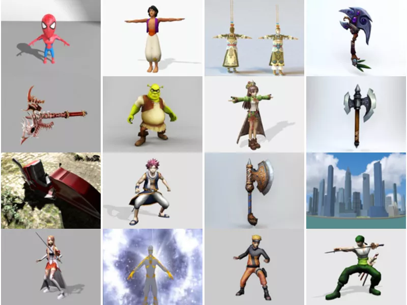 Top 16 Free 3D Fictional Models for Free Latest 2022