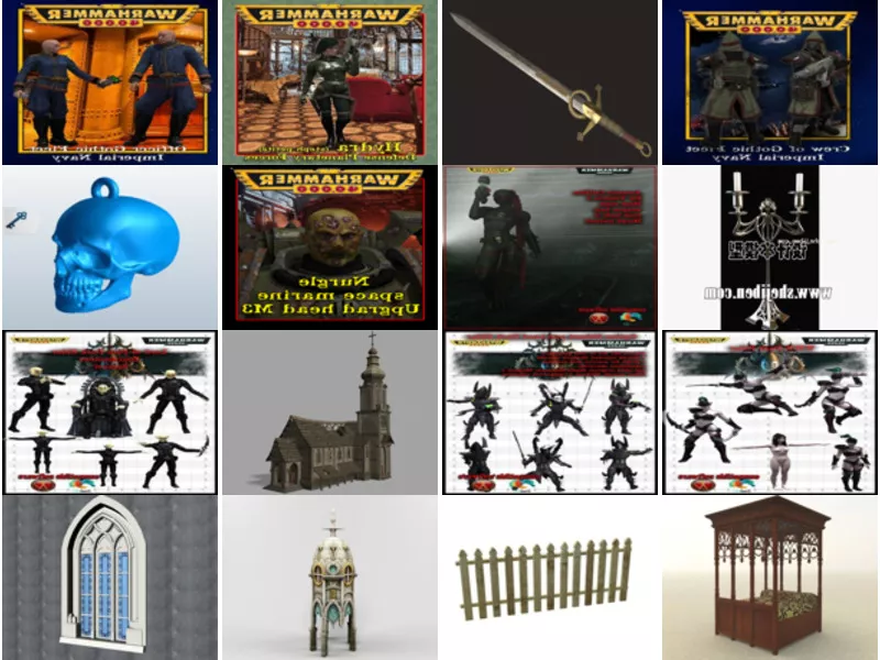 Top 16 Gothic 3D Models Resources Newest 2022