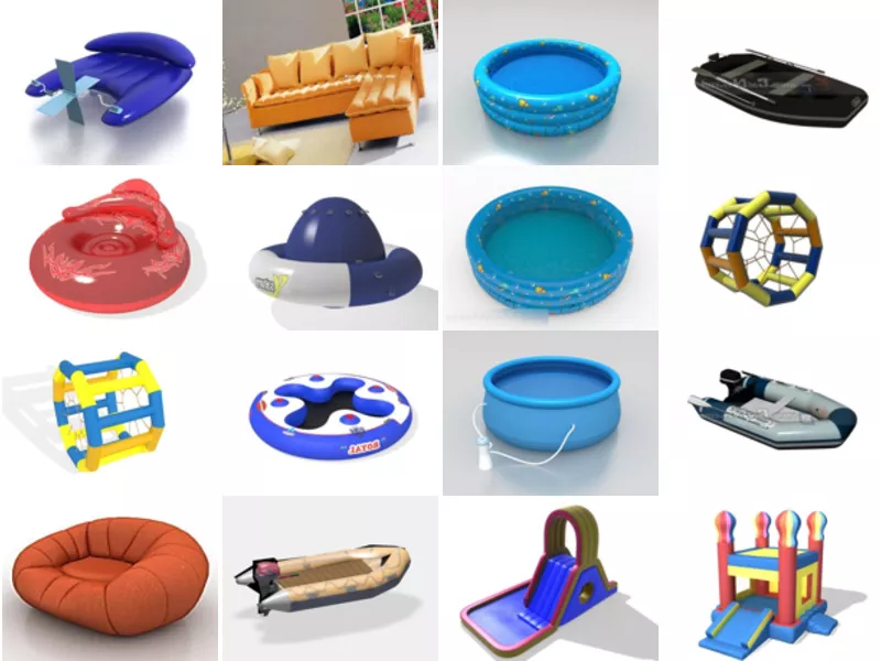 Top 16 Inflatable 3D Models for Free Most Recent 2022