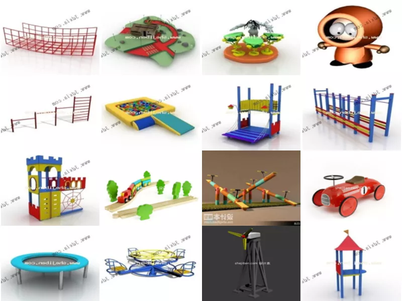 Top 16 Free 3D Kindergarten Models for Design Most Recent 2022