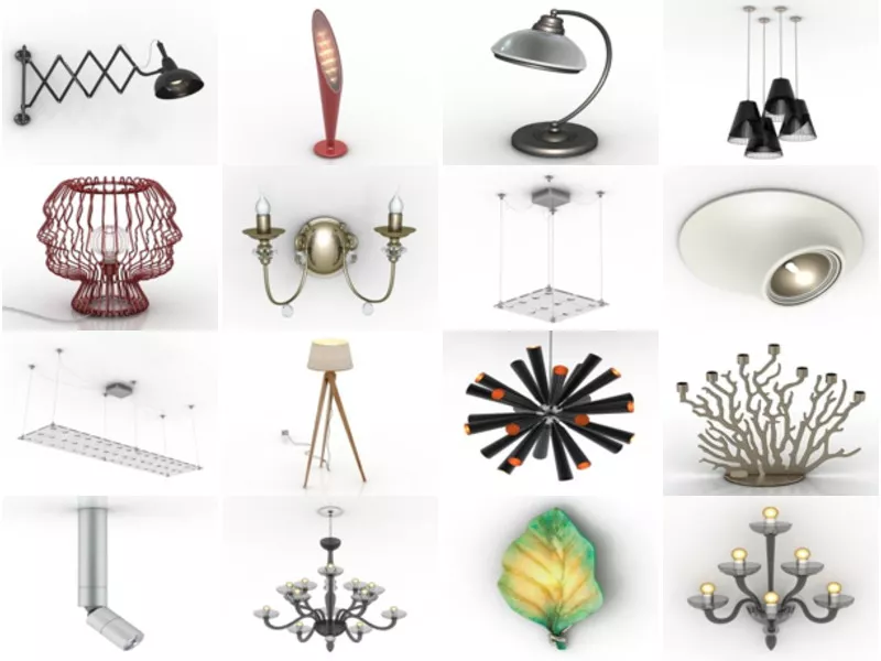 Top 16 Free 3D Lamp Models for Rendering Latest 2022