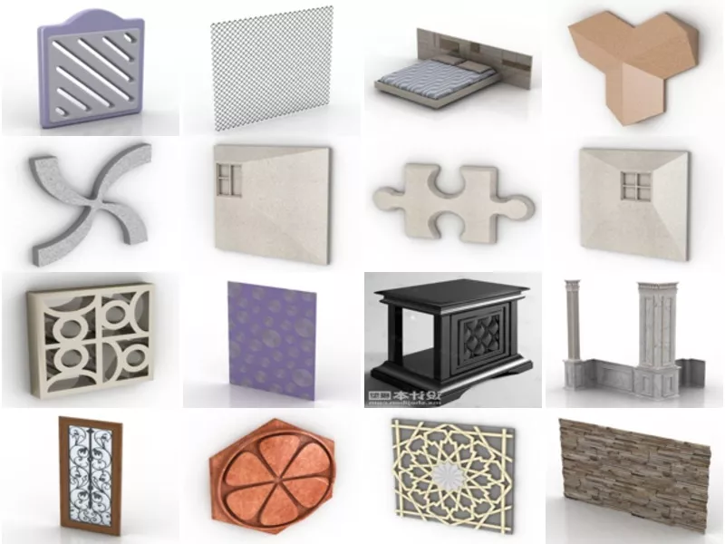 Top 16 Free 3D Panel Models for Rendering Latest 2022