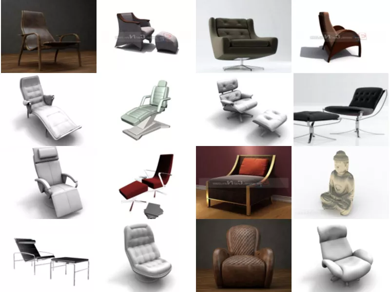 Top 16 Reclining 3D Models Stuff Newest 2022