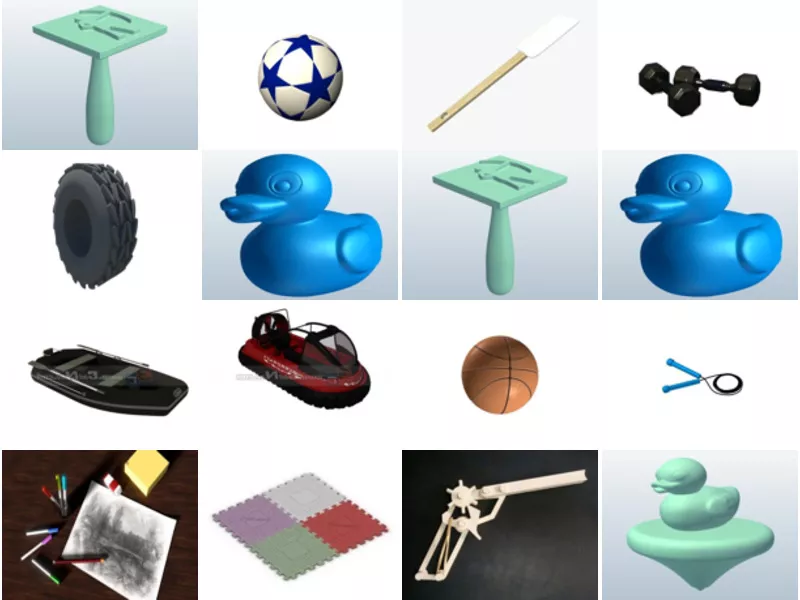 Top 16 Rubber 3D Models Newest 2022
