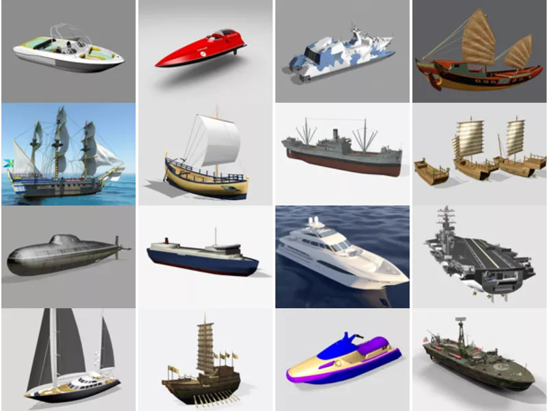 Top 16 Sea Transport 3D Models Resources Latest 2022
