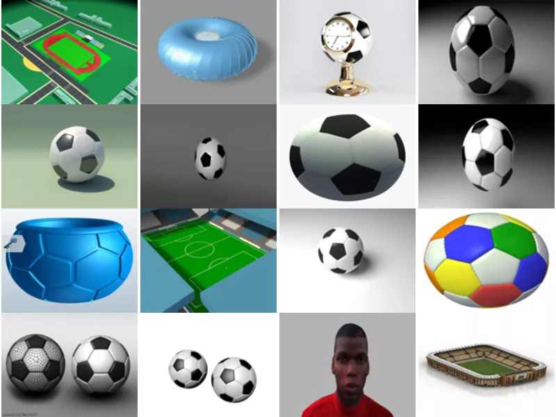Top 16 Soccer 3D Models for Design Newest 2022