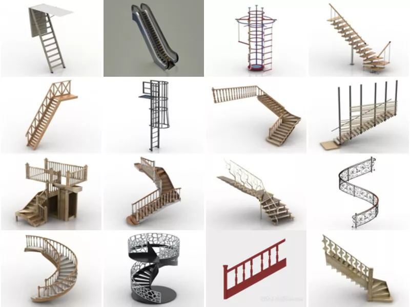 Top 16 Free 3D Staircase Models Newest 2022