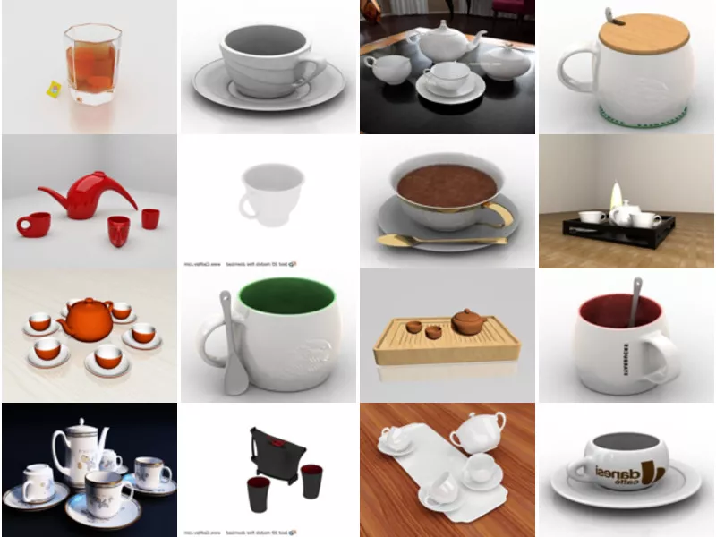 Top 16 Tea Cup 3D Models Resources Newest 2022