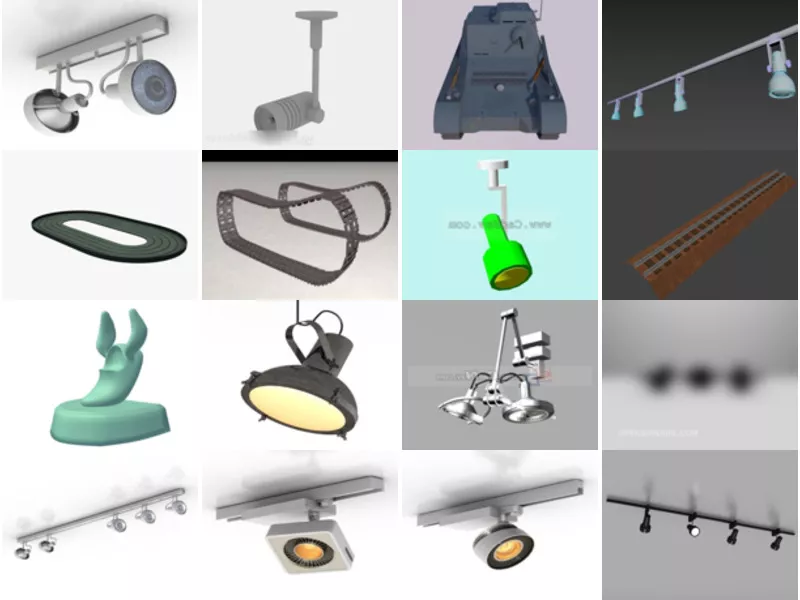 Top 16 Track 3D Models Most Recent 2022