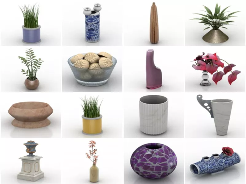 Top 16 Free 3D Vase Models Latest 2022