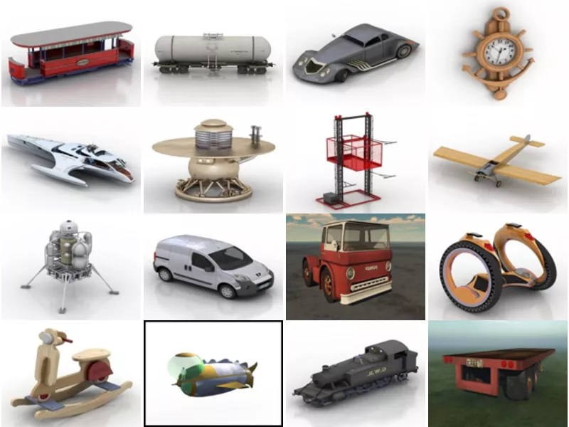 Top 16 Free 3D Vehicle Models for Rendering Newest 2022