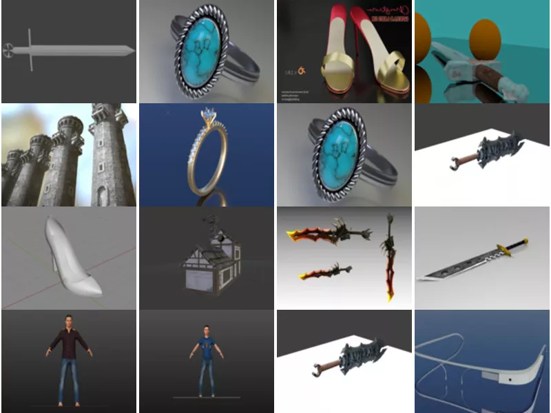 Top 17 Blender Fashion 3D Models Resources Newest 2022
