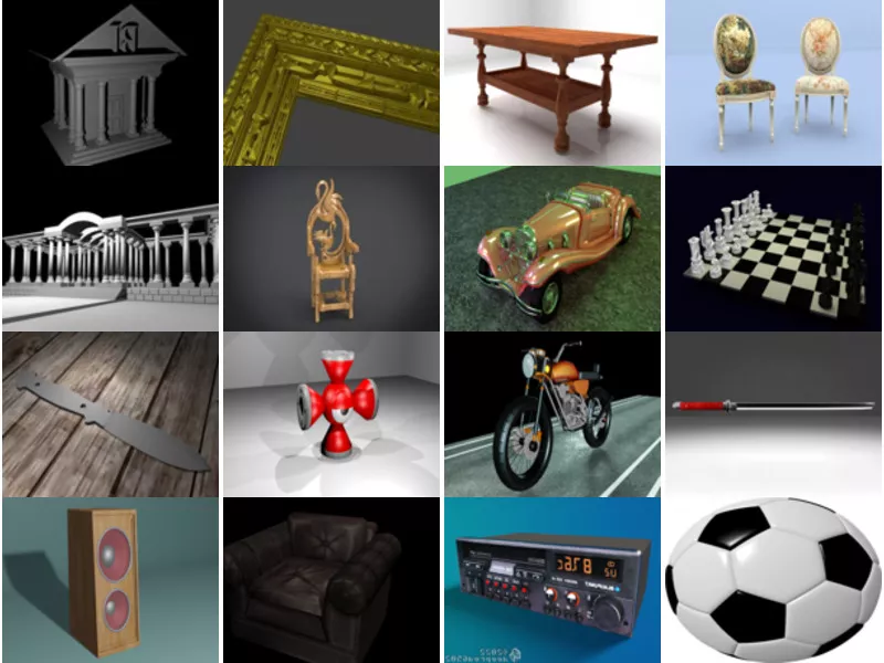 Top 18 Blender Classic 3D Models Resources Newest 2022