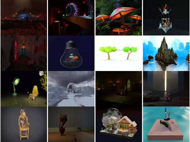 Top 19 Blender Art 3D Models Latest 2022