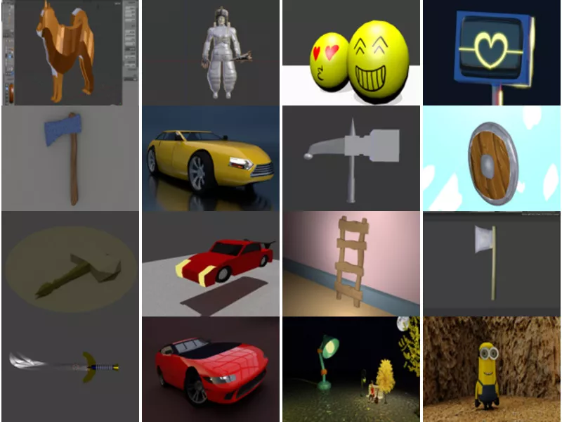 Top 22 Blender Cartoon 3D Models Resources Most Recent 2022