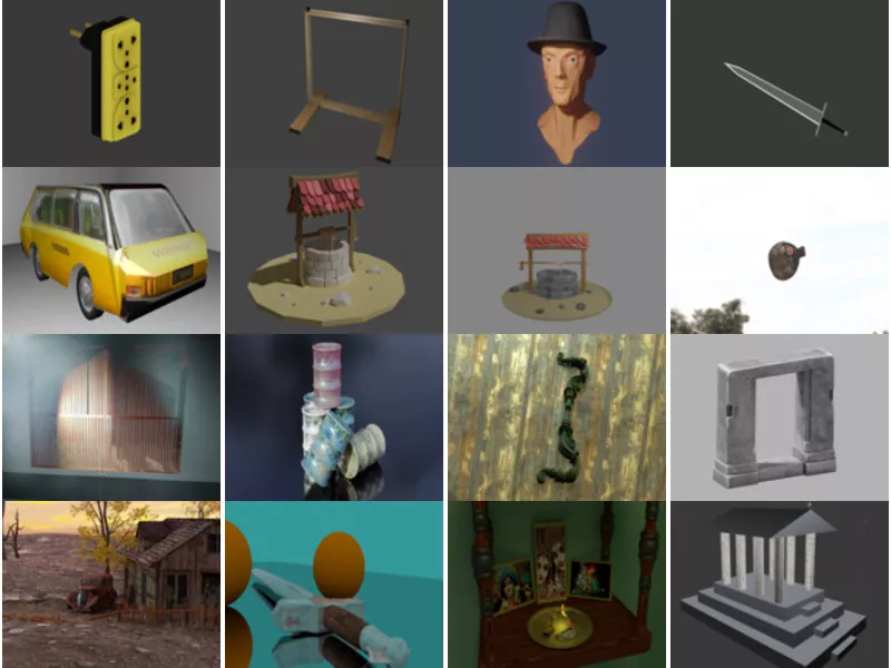 Top 22 Blender Old 3D Models Most Recent 2022