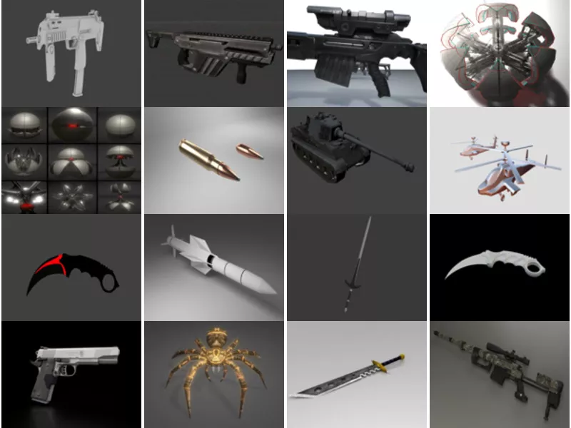 Top 23 Blender Attack 3D Models for Rendering Newest 2022
