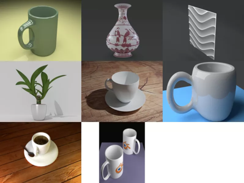 Top 8 Blender Ceramic 3D Models for Free Latest 2022