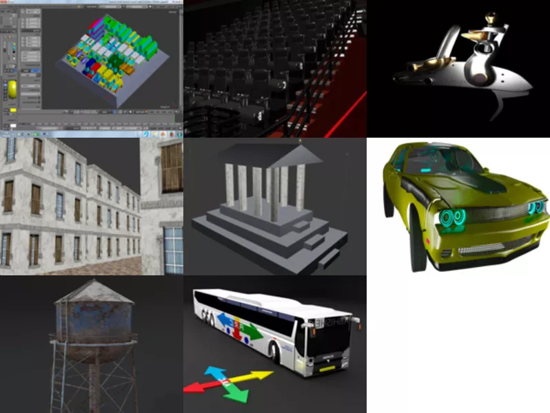 Top 8 Blender Commercial 3D Models for Free Newest 2022