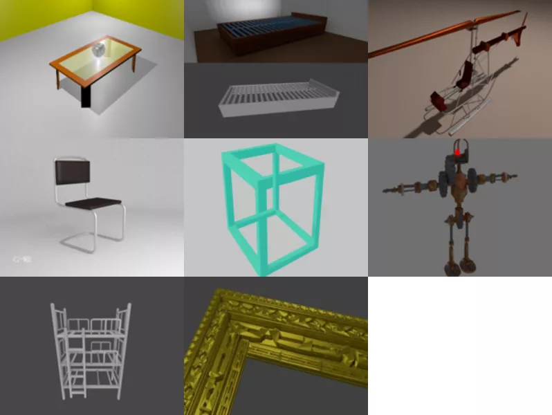 Top 8 Blender Frame 3D Models Most Recent 2022