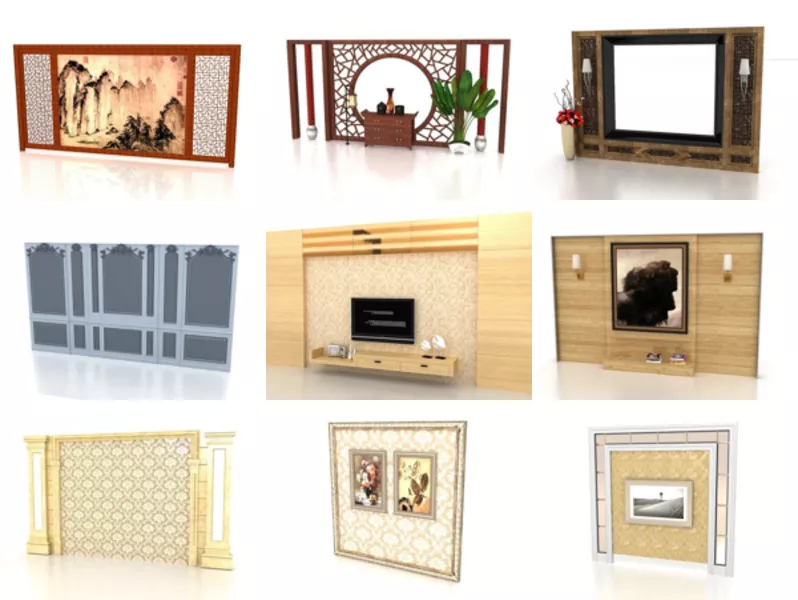Top 9 Accent Wall 3D Models Resources Latest 2022