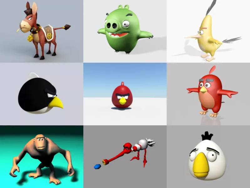 Top 9 Angry 3D Models Resources Latest 2022