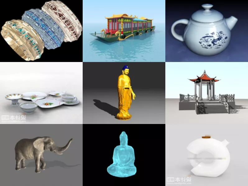Top 9 Free 3D Asian Models Newest 2022