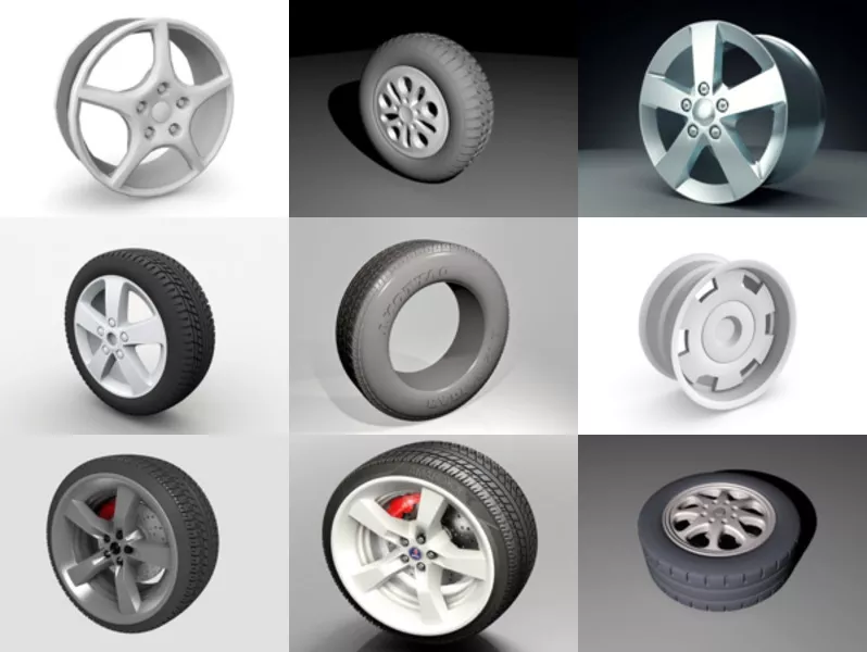 Top 9 Auto Parts 3D Models for Rendering Latest 2022