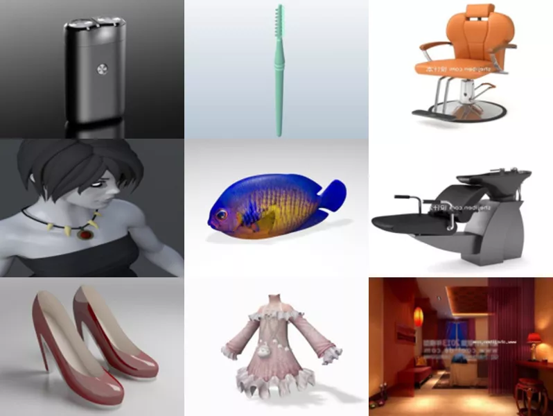 Top 9 Free 3D Beauty Models Newest 2022