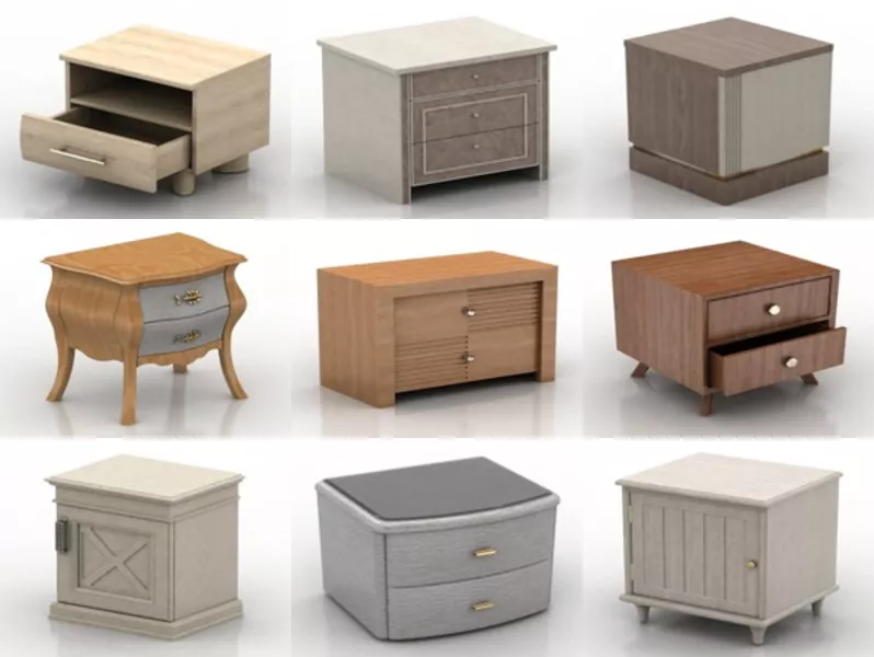 Top 9 Bed Side Table 3D Models for Rendering Newest 2022