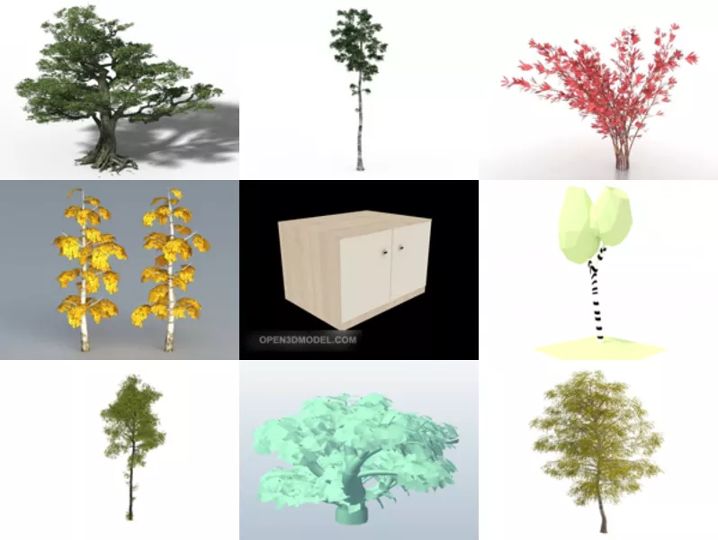 Top 9 Birch 3D Models for Rendering Latest 2022