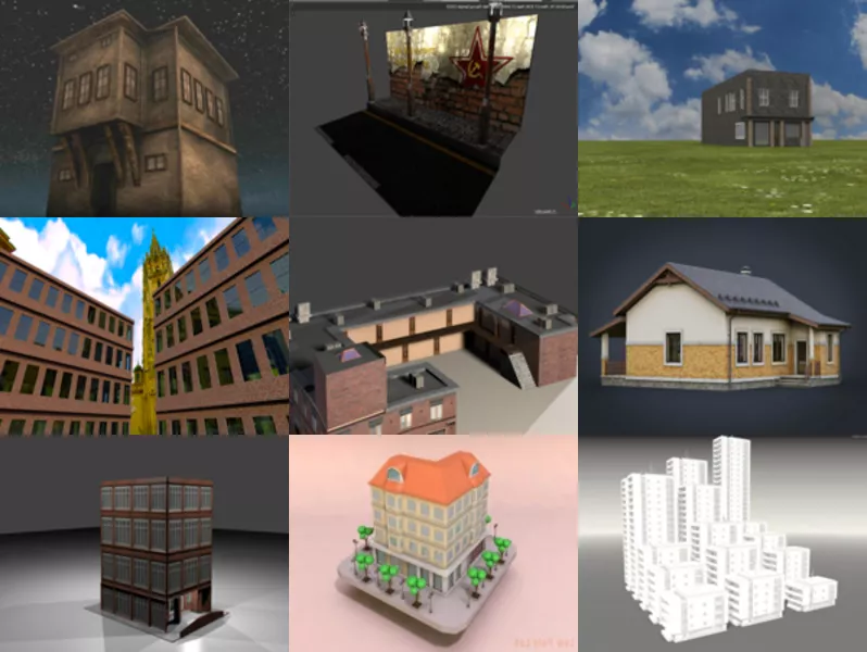 Top 9 Blender City 3D Models Most Recent 2022