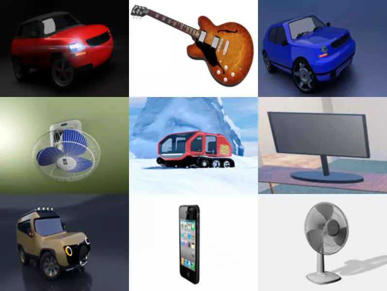 Top 9 Blender Electric 3D Models for Rendering Most Recent 2022