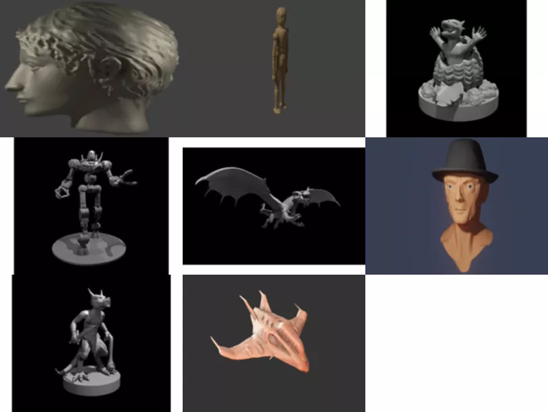 Top 9 Blender Sculpture 3D Models Stuff Most Recent 2022