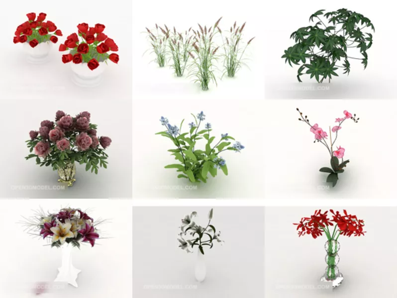 Top 9 Bouquet 3D Models Newest 2022
