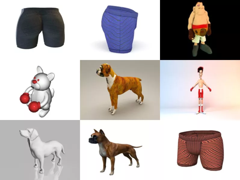 Top 9 Boxer 3D Models Resources Latest 2022