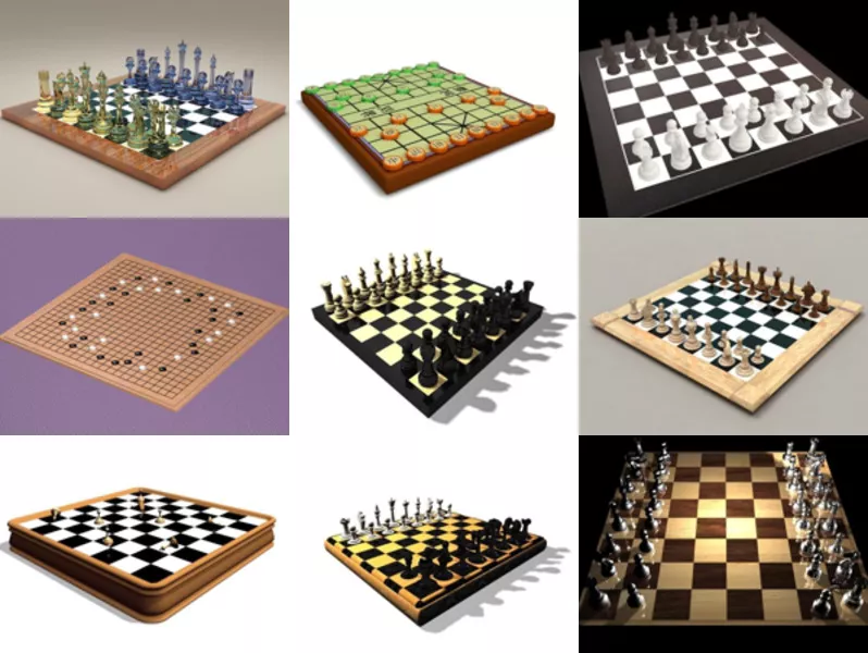 Top 9 Chessboard 3D Models Newest 2022