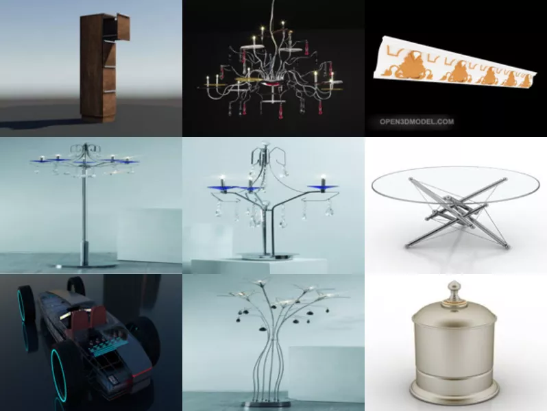 Top 9 Chrome 3D Models Latest 2022
