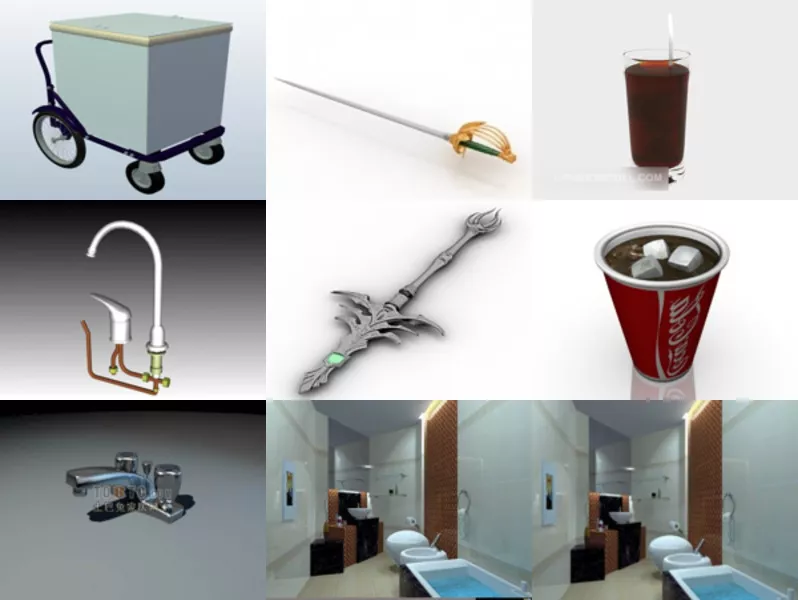 Top 9 Cold 3D Models for Rendering Newest 2022