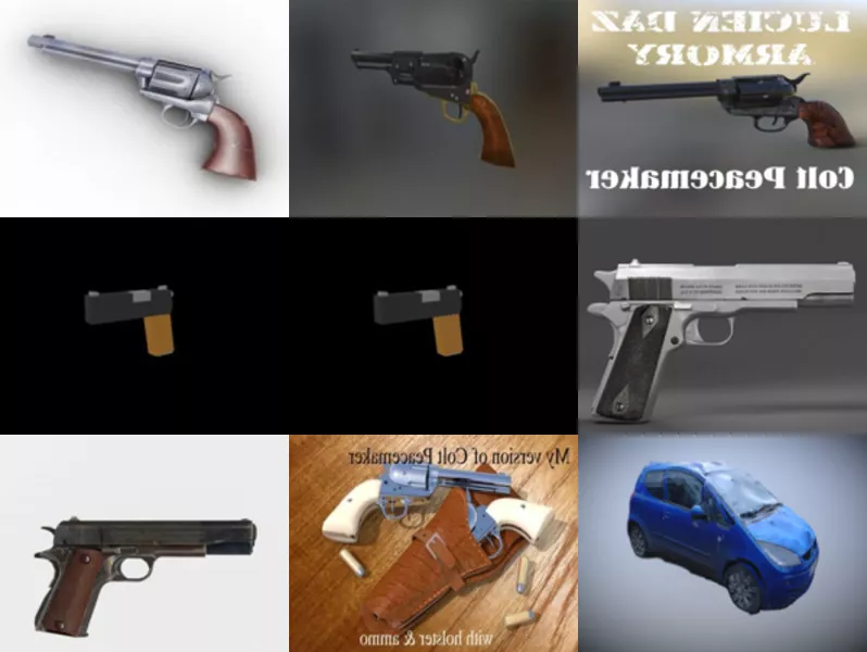 Top 9 Colt 3D Models Stuff Most Recent 2022