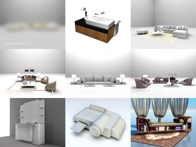 Top 9 Combo 3D Models Newest 2022