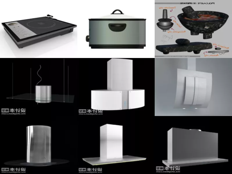 Top 9 Cooker 3D Models for Design Newest 2022