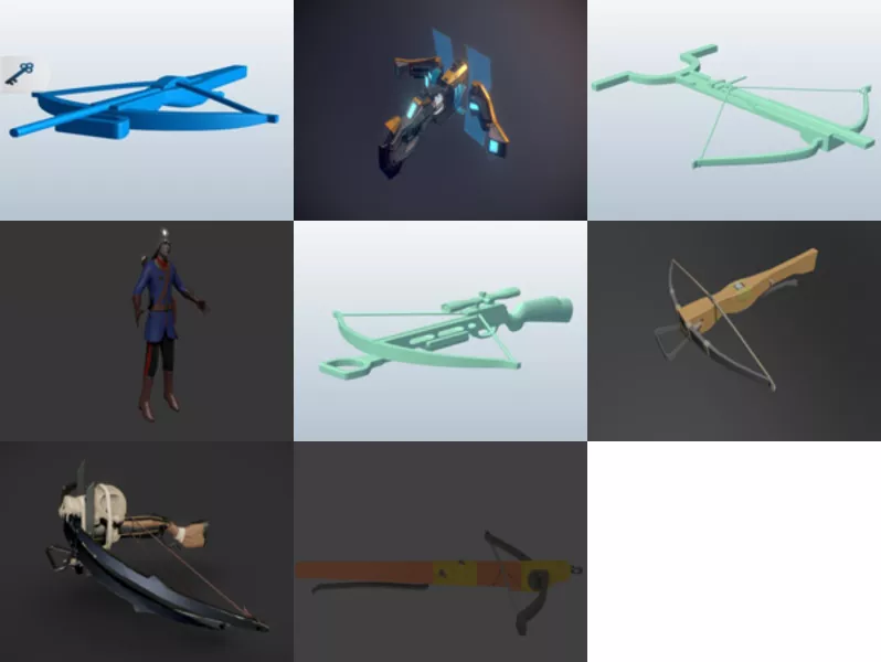 Top 9 Crossbow 3D Models Resources Most Recent 2022